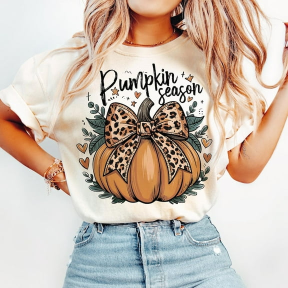 Pumpkin season T-shirt, Retro halloween Shirt, pumpkin Shirt TH050631