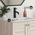 thumbnail image 4 of Bron 24" Freestanding Bathroom Vanity in White Oak with Sink Top, 4 of 11