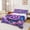 Purple B, variant on Feelyou Purple Alphabet J Bed Sheets for Kids, Deamy Galaxy Starry Monogram Full Size Sheets, 4pcs, 1 Flat Sheet, 1 Fitted Sheet and 2 Pillowcases