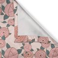 thumbnail image 6 of Ambesonne Vintage Floral Valance & Curtain, Rose Bouquets Beauty, 55"x45", Coral and Dark Teal, 6 of 7
