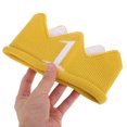 SWETRACE Soft Yellow Knitted Birthday Crown Hat for Baby First Birthday ...