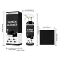 thumbnail image 2 of Screen Cleaning Spray 120ml For Phone Computer TV, Streak-Free Display Cleaner, 1 Pack, 2 of 9