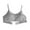 Gray, variant on Cotton Girls Training Bra Kids Girls Underwear Adjustable Bra Vest Children Underwear Girs Bra