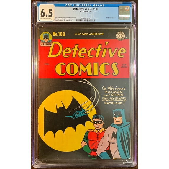 Detective Comics #108 - CGC 6.5 Comic Book