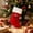 A, variant on PoyoKee Christmas Stockings, Red Plush Letter Stocking with Fluffy Cuff, Soft Indoor Christmas Decorations for Fireplace Entryway