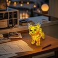 thumbnail image 5 of Dachshund lamp, Dog lamp, Dogs Series Art Night Light, Cute Pet Dogs Themed Tabletop LED Night Light, Vintage Home Decor, Fun Gift for Dog Lover (French bulldogs), 5 of 6