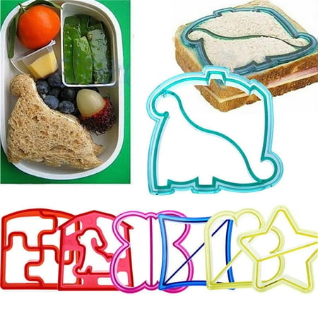 

Chicmine Funny Animal Shaped Lunch Sandwich Toast Cookies Cake Bread Cutter DIY Mold