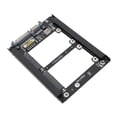 thumbnail image 1 of Dual Msata SSD To 2.5inch  III Adapter, MSATA To  III Adapter Converter 6Gbps  for PC, 1 of 7