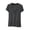 Dark Gray, variant on Women's Plus Size Tee Shirt V Neck Short Sleeve Basic Tops Summer Casual Loose Fit Going Out Comfy Blouse