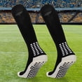 thumbnail image 4 of Calcetines De Fútbol3 pares de calcetines de fútbol calcetines antideslizantes con agarre calcetines antideslizantes para adultos y niños, 4 of 5