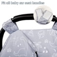 thumbnail image 3 of Car Seat Covers for Babies – Multi-use Breastfeeding Cover Carseat Canopy Cover, 3 of 6