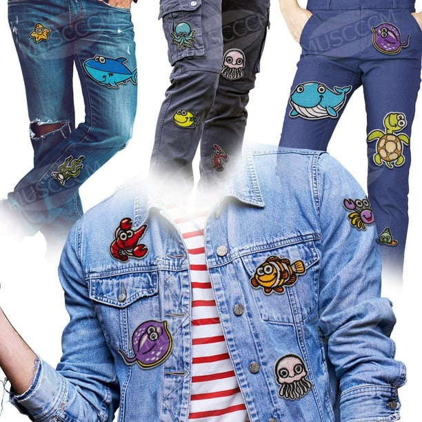 Iron-on Patches For Jeans, Children And Adults