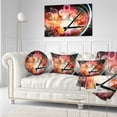 thumbnail image 3 of Designart Interesting Clock - Contemporary Throw Pillow - 12x20, 3 of 5