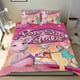 thumbnail image 1 of Angelina Bailarina Conjunto de sábanas temático, trío de piezas, cómodo y amigable con la piel, diseño único, regalo de decoración para el hogar para familiares, amigos y fans, 90 cm * 190 cm, 1 of 6