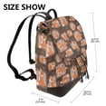 thumbnail image 2 of Easygdp Beautiful Fox Mochila de Cuero para Mujeres, Bolso de Hombro, Bolsos de Mano de Moda para Trabajo y Viajes, 2 of 4