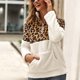 thumbnail image 1 of Puntoco Mujeres Otoño e Invierno Nuevos productos Chaqueta de mujer Yama Suéter de felpa Parche de leopardo top Abrigo cálido Puntoco Puntoco-3000, 1 of 9