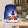 thumbnail image 5 of Easygdp Lantern On Snow With Christmas Clear Backpack, Transparent Bookbag for School for Women Men, Capacity Clear Bag for College, Travel, 5 of 7