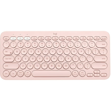 LOGITECH K380 Multi-Device Bluetooth Keyboard Pink