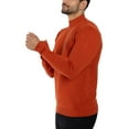 thumbnail image 5 of X RAY JEANS Mens Mock Neck Sweater Pullover, Brick, L, 5 of 10