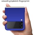 thumbnail image 2 of case for Samsung Z Flip 4 Case, Galaxy Z Flip 4 Case, Ultra-Thin Folding Screen Phone Case for Z Flip 4, Full Protection Cover Have Strong Impact Resistance for Samsung Galaxy Z Flip 4 5G, Blue, 2 of 16