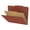 Brick Red, variant on 25 Pt. Pressboard Classification Folders, 2/5 Cut ROC Top Tab, Letter Size, 2 Dividers, Green (Box of 10)
