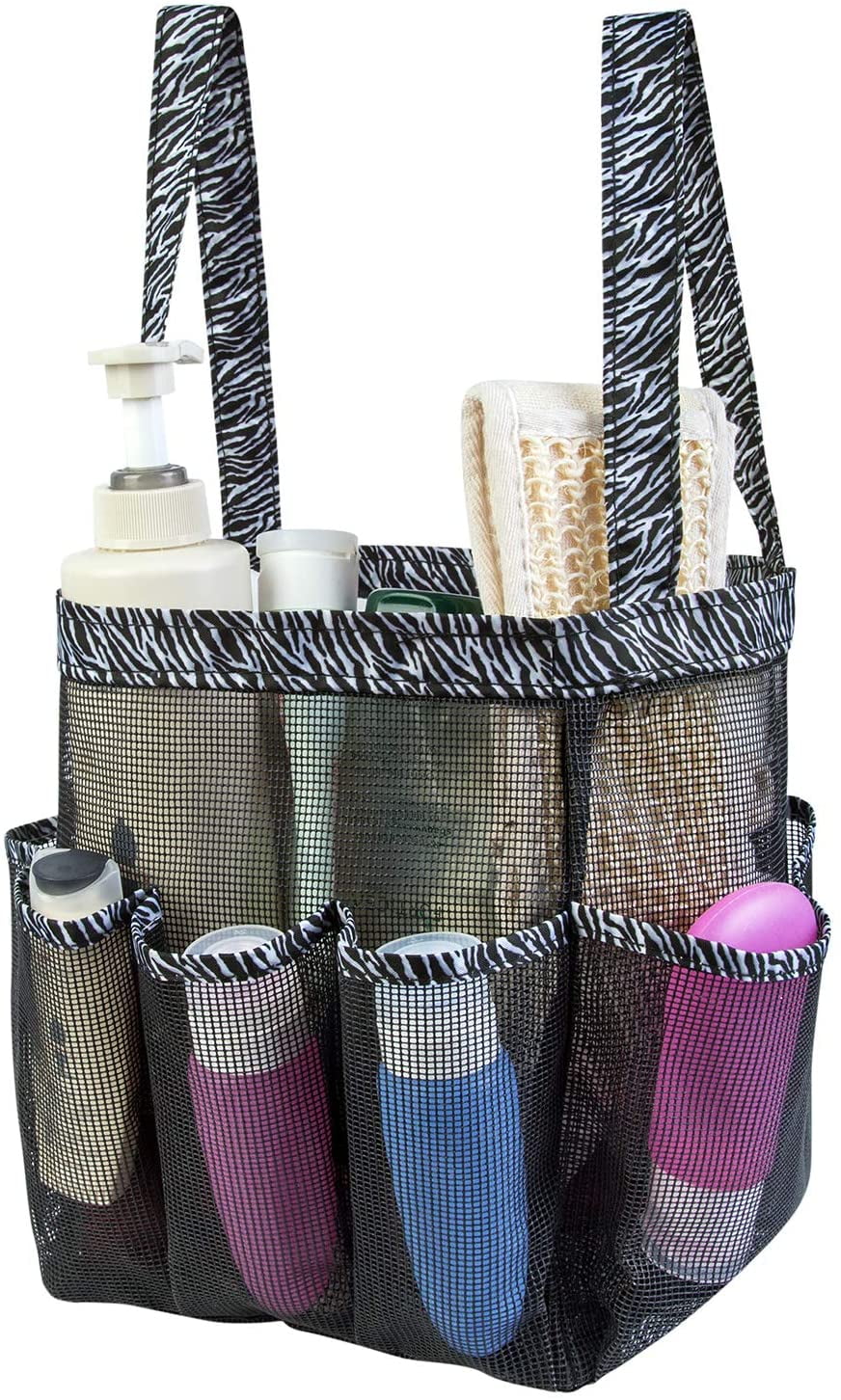 KATEA Mesh Shower Caddy Basket, Shower Tote Bag Hanging Toiletry