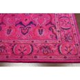 thumbnail image 3 of Nuloom 6' x 9' Hand Tufted Kimberly Overdyed Style Rug in Pink, 3 of 4