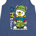 thumbnail image 3 of Instant Message - Streetwear Kuma - Toddler & Youth Girls A-line Dress, 3 of 6