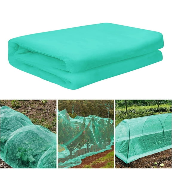 6.56 x 9.84 ft Garden Netting,Bexikou Ultra Fine Plant Covers, Garden Netting to Protect Vegetable Plants Fruits Flowers Crops Greenhouse Patio Barrier Screen Protection Net (Green)
