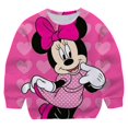 thumbnail image 1 of Bebé niñas niños encantador Mickey Mouse Minnie manga larga cuello redondo sudaderas niño dibujos animados sudaderas Otoño Invierno bebé Outfit10T Gao Jinjia LED, 1 of 2