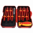 thumbnail image 1 of Outils d'Électricien, Ensemble de 13 Tournevis Isolants avec Fonctionnalités de Pointe, 1 of 7