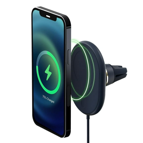 iOttie Velox MagSafe Compatible Wireless Charging Air Vent Phone Mount - Midnight Blue