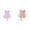 C-Pink 1PCS & Purple 1PCS, variant on (2-Pack) Rinsvye Women's Lace Fluoroscopy Beauty Valentine's Day for Women Elegant Reverie Plus Size Shirt Plus Size for Women Chemise Negligee for Wome