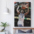 thumbnail image 5 of Jaden McDaniels Canvas Poster Gifts Canvas Painting Poster Wall Art Decorative Picture Prints Modern Decor 12x18inch(30x45cm), 5 of 6