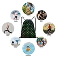 thumbnail image 6 of Sikiie Poker Shapes Drawstring Backpack Drawstring Bags, Draw String Back Bag for Sports, Gym, Travel, Swimming, Beach-Small, 6 of 6