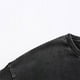 thumbnail image 5 of Ceisia Men's Vintage Washed Solid Crew Neck Short Sleeve T-Shirt Casual Retro Top Black XXXL Gifts, 5 of 7