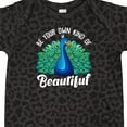 thumbnail image 4 of Inktastic Peacock Girls Baby Bodysuit, 4 of 5
