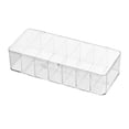 thumbnail image 1 of Clear Electronics Organizer Boxes Acrylic Charger Organizer for Home Small Clips 7 Grids, 1 of 9