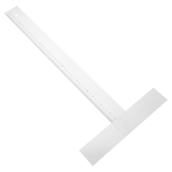 FRCOLOR Hemoton T Ruler Crafting Square Portable T Square Ruler for Measuring Carpentry