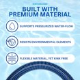 thumbnail image 4 of Swimline HydroTools 30’ Premium Spiral Wound Pool Vacuum Hose & Swivel Cuff, 4 of 7