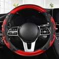 thumbnail image 3 of Car Steering Wheel Cover Silica Gel Honeycomb Cool Steering Wheel Cover Round, 3 of 3