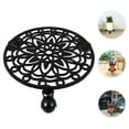 thumbnail image 3 of 1 Pc Movable Flowerpot Tray Hollow out Flowerpot Tray Home Flowerpot Bottom Tray, 3 of 7