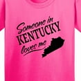 thumbnail image 4 of Inktastic Someone in Kentucky Loves Me Youth T-Shirt, 4 of 5