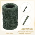 thumbnail image 2 of Uxcell 55 Yards Floral Bind Wire, Alambre Floral de 2mm para Manualidades, Hacer Ramo de Flores, Envolver Regalos, Decoración de Bodas, Verde, 2 of 7