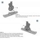 thumbnail image 2 of Portable Ski Sled Attachment For Strollers, Bikes, And Wheelchairs - Ski Plate Wheelblades For Outdoor Fun On Snow, 2 of 2