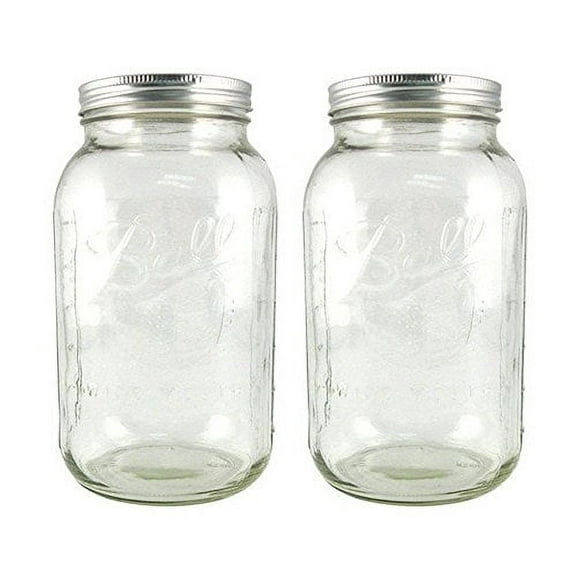Ball 64 ounce Jar, Wide Mouth, Set of 2