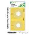 thumbnail image 4 of Traceease Quilting Template Stencils DIY Sewing Machine Quilt Ruler Quilting Tools, Hexagon & Circle, 4 of 4