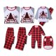 thumbnail image 5 of Conjunto de pijamas navideños, conjunto de pijamas navideños, pijamas redondos, conjunto a juego, pijamas navideños familiares, acabado de lujo, 5 of 7