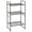 Bronze, variant on 3-Tier Metal Wire Shelving Rack, Storage Shelves for Kitchen Pantry, 12"D x 17.8"W x 31.5"H, Bronze