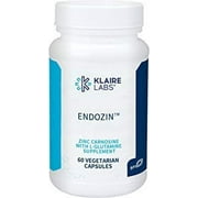 Klaire Labs Endozin - Zinc Carnosine Complex with L-Glutamine to Support Intestinal Barrier Function (60 Capsules)